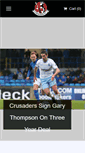 Mobile Screenshot of crusadersfc.com